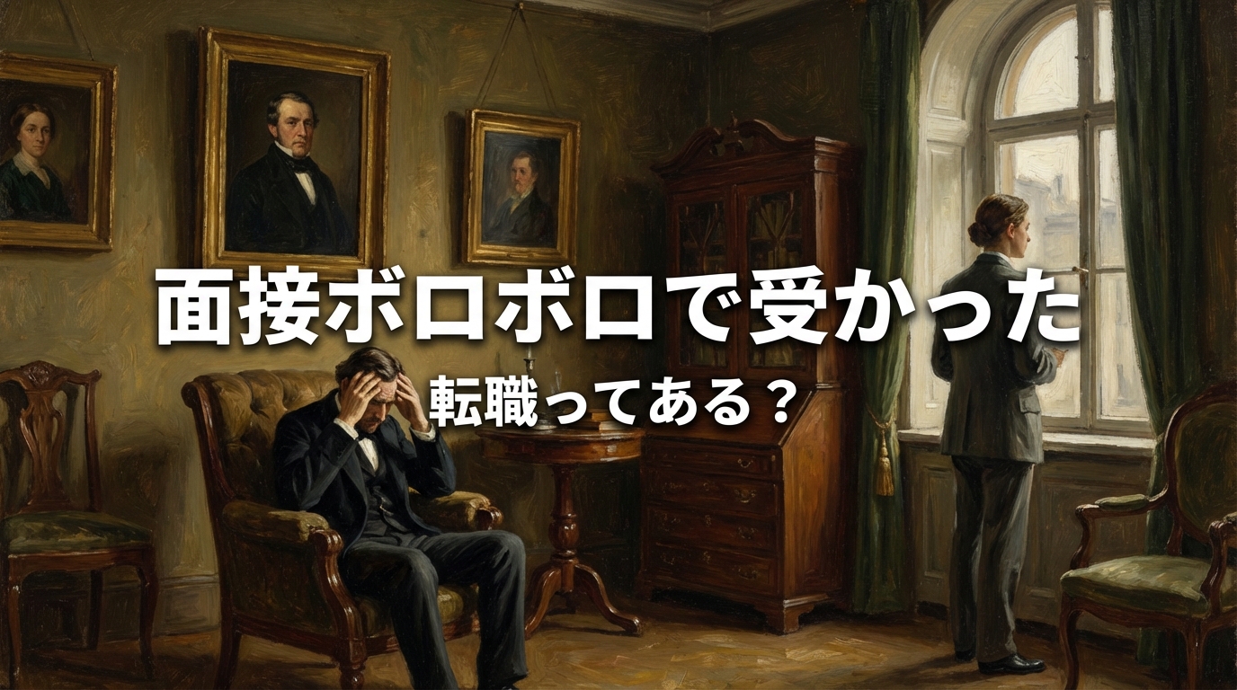 面接ボロボロで受かった転職ってある？