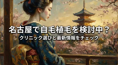 名古屋で自毛植毛を検討中？
