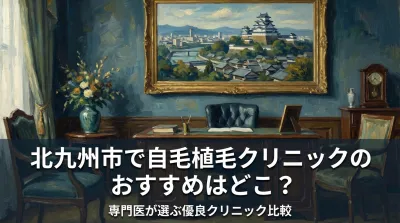 北九州市で自毛植毛クリニックのおすすめはどこ?
