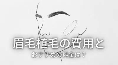 眉毛植毛の費用とおすすめの料金は？