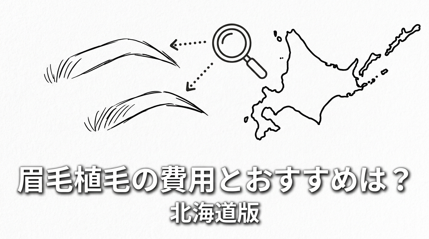 眉毛植毛の費用とおすすめは？北海道版