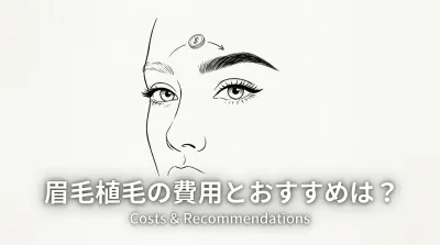 眉毛植毛の費用とおすすめは？
