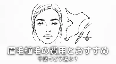 眉毛植毛の費用とおすすめは千葉でどう選ぶ？
