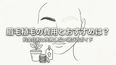 眉毛植毛の費用とおすすめは？