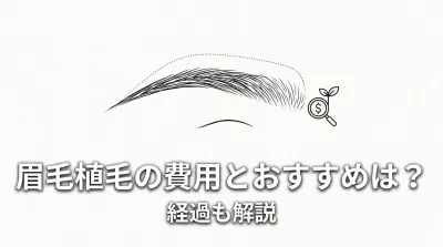 眉毛植毛の費用とおすすめは？経過も解説