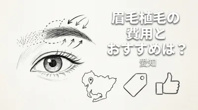 眉毛植毛の費用とおすすめは？愛知