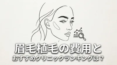 眉毛植毛の費用とおすすめクリニックランキングは？