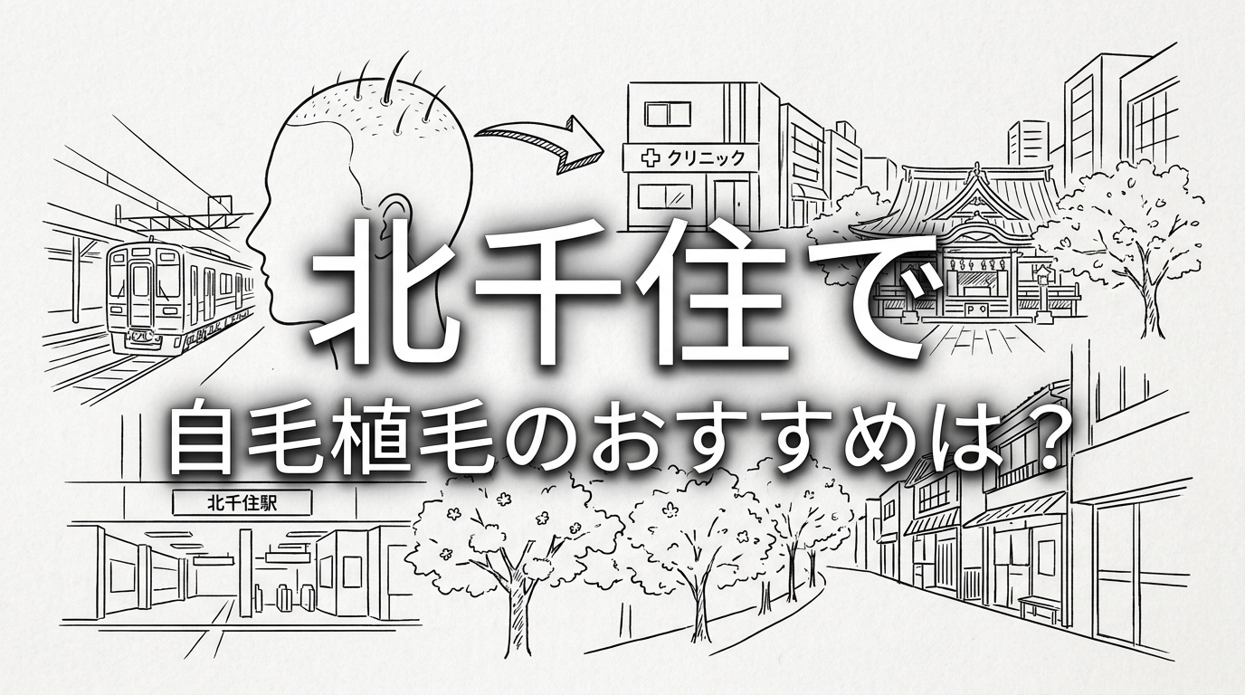 北千住で自毛植毛のおすすめは？