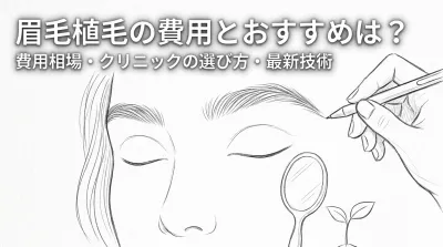 眉毛植毛の費用とおすすめは？
