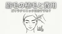 眉毛の植毛や費用はゴリラクリニックがおすすめ？