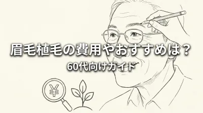 眉毛植毛の費用やおすすめは？60代向けガイド