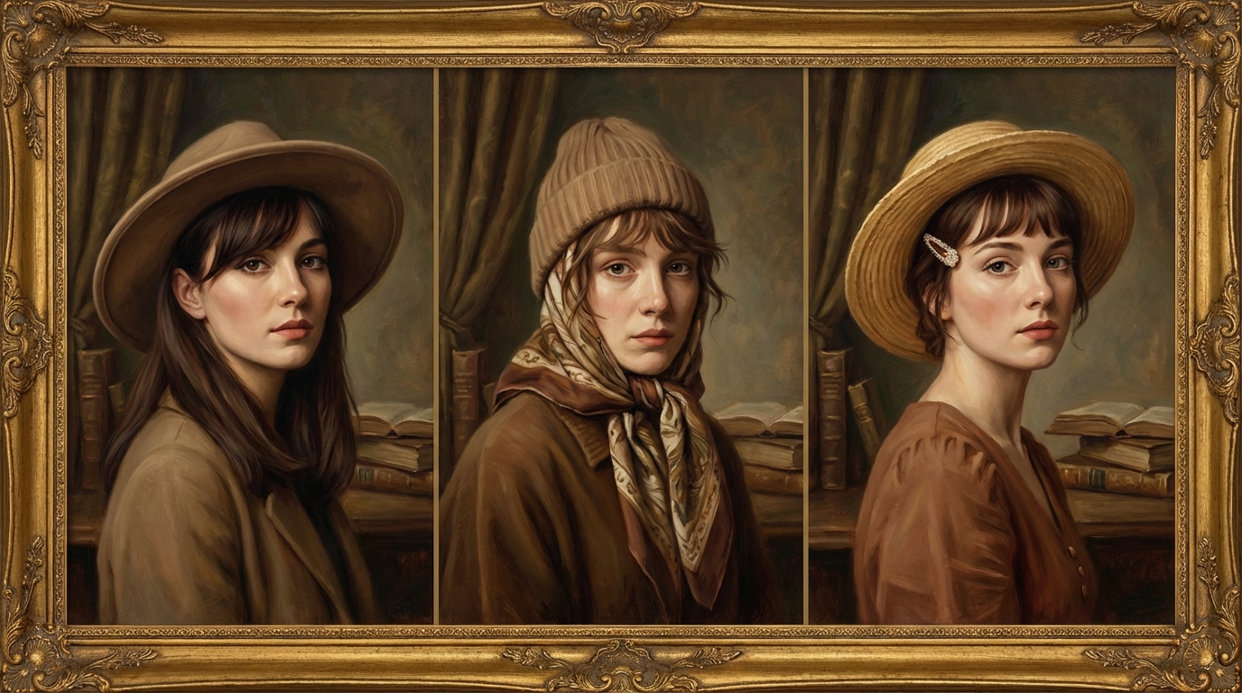 帽子の種類別前髪アレンジ方法