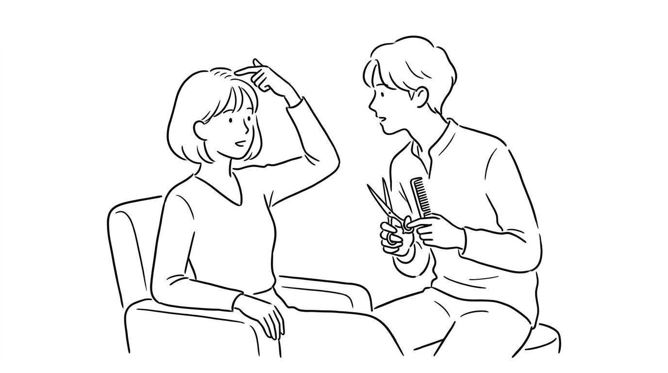 植毛後の美容室での伝え方の基本