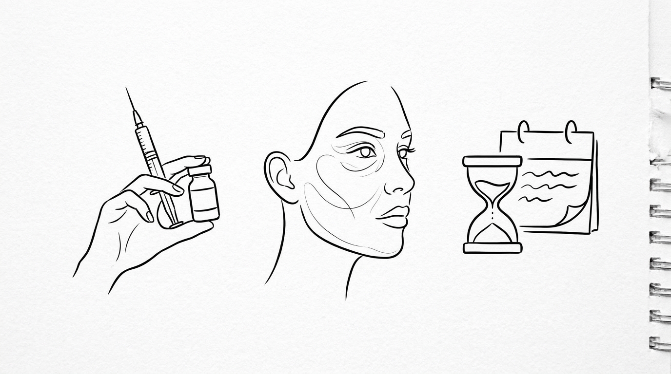 PRP療法のダウンタイムは3日～2週間程度とされています