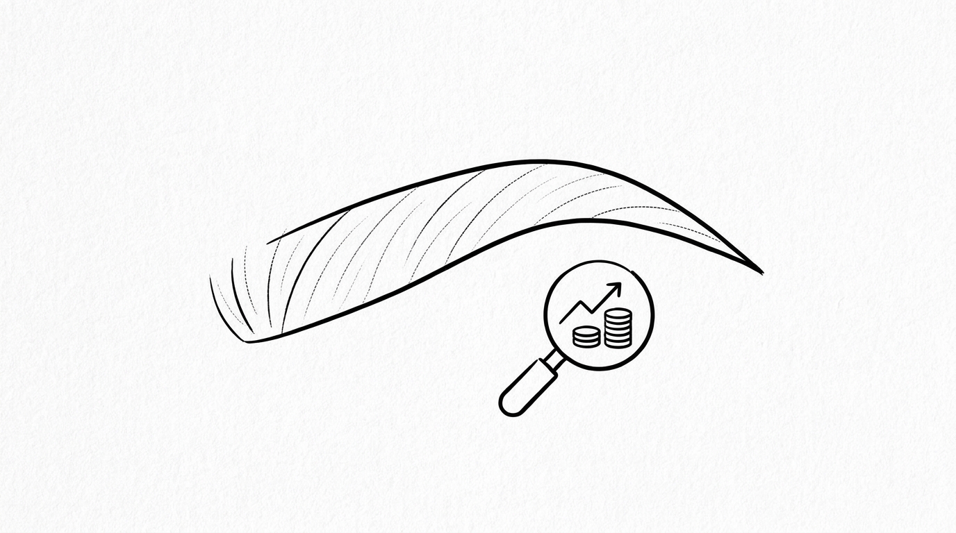 眉毛植毛の費用相場とおすすめの料金プラン