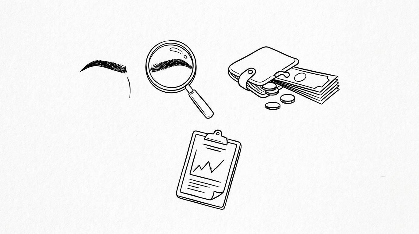 眉毛植毛の費用が30万円から50万円になる理由