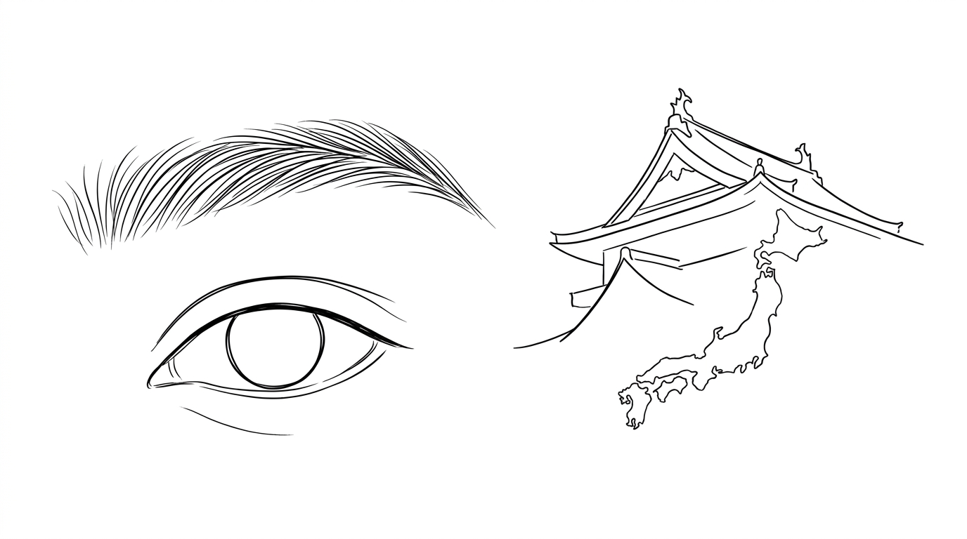 名古屋の眉毛植毛クリニック具体例