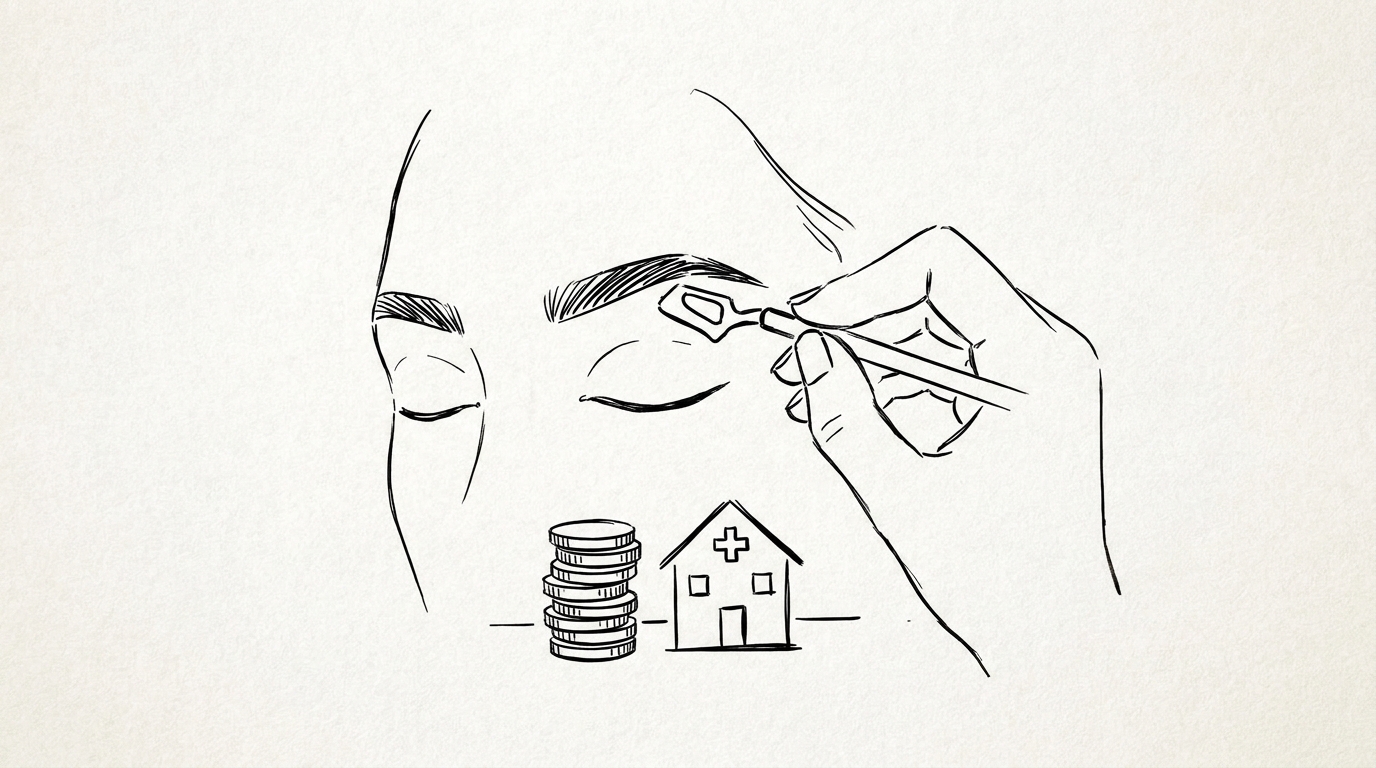 眉毛植毛の費用が決まる仕組み