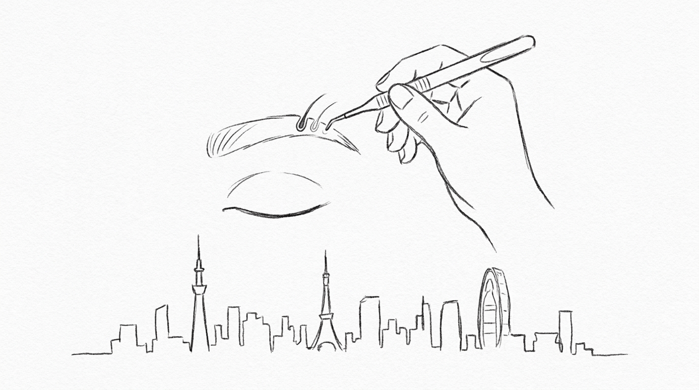 梅田での眉毛植毛費用とおすすめクリニック