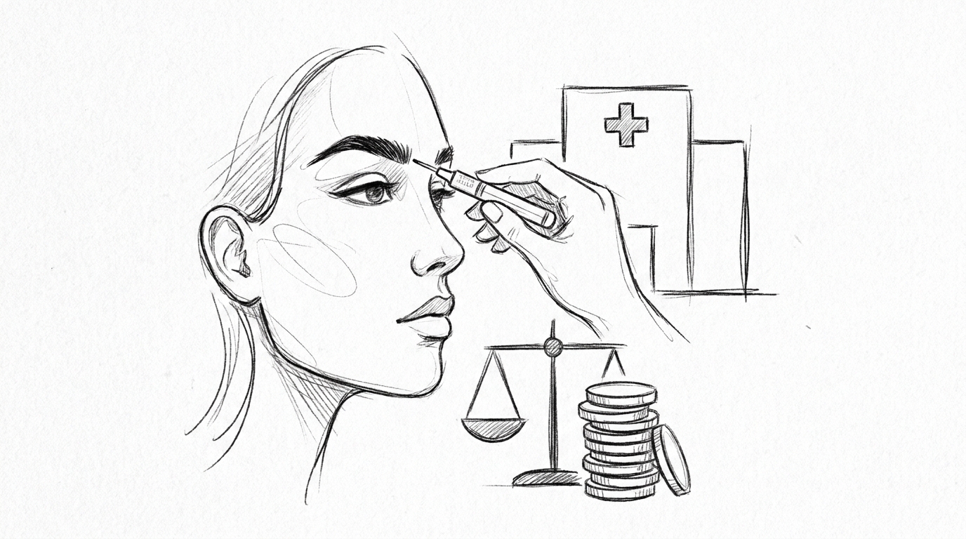 眉毛植毛の費用相場は7万円から44万円程度