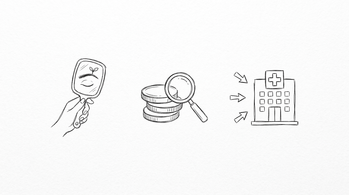 おすすめの眉毛植毛クリニック3選