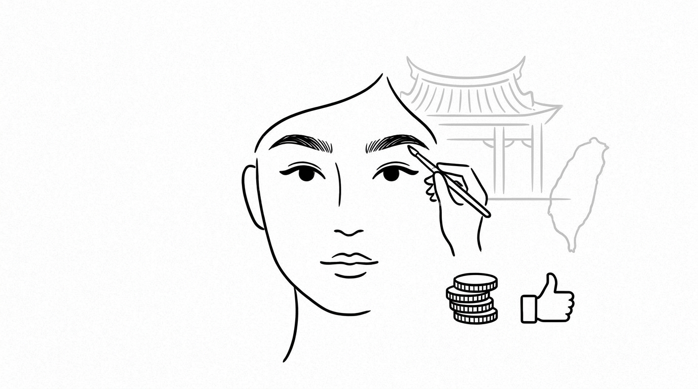 台湾でおすすめの眉毛植毛クリニック