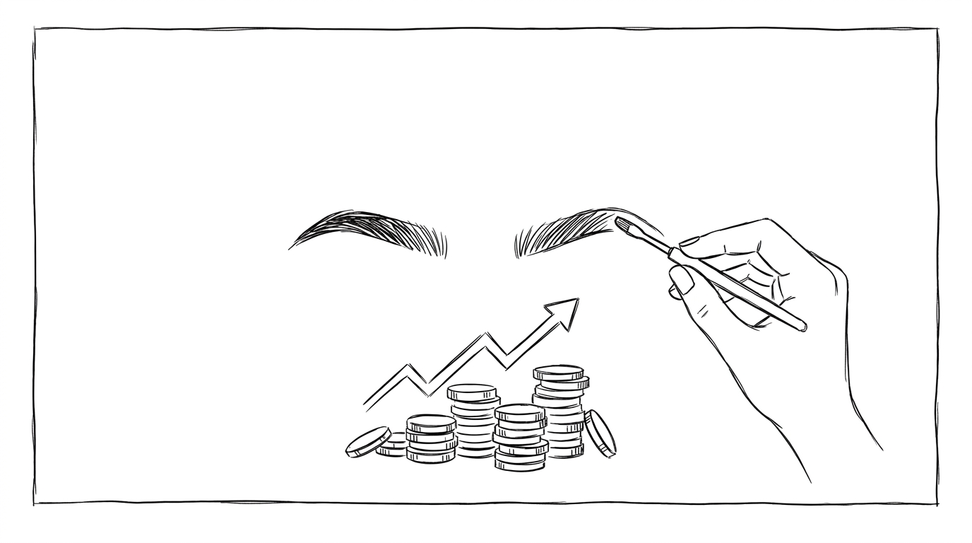 眉毛植毛の費用が30万円〜50万円になる理由