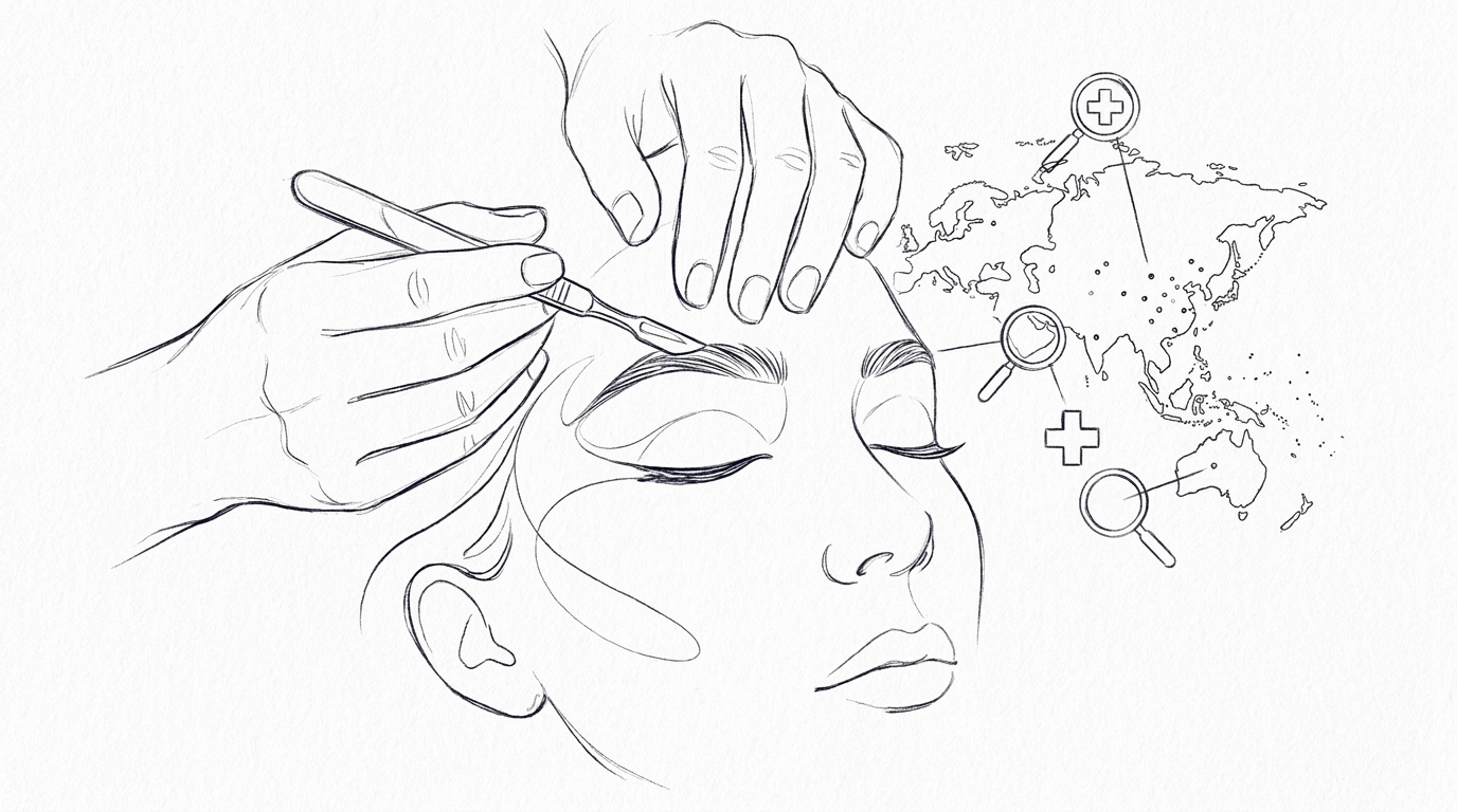 眉毛植毛の費用相場とおすすめクリニック