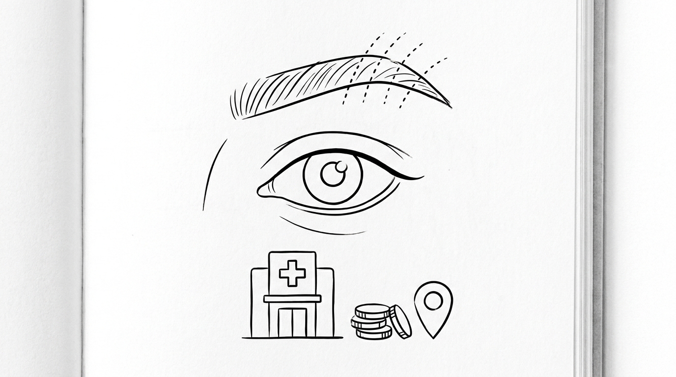 眉毛植毛の費用とおすすめクリニックの結論