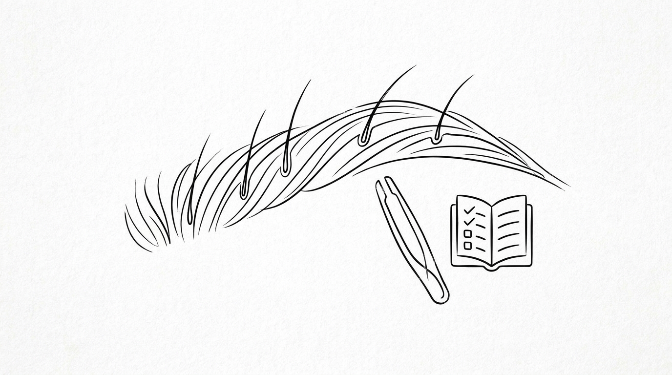 眉毛植毛の費用とおすすめクリニック