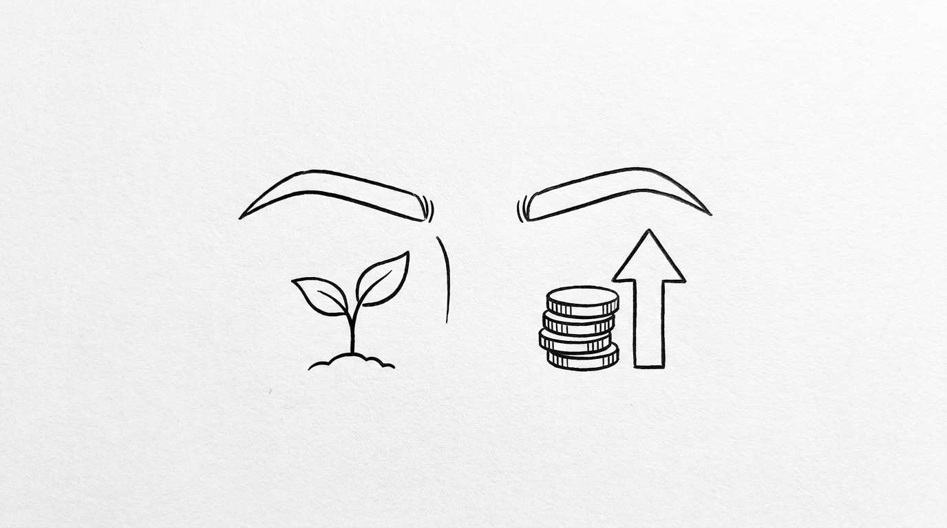 なぜ眉毛植毛が長期的にコスト優位なのか