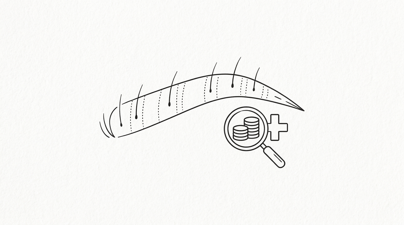 眉毛植毛の費用相場とおすすめクリニック