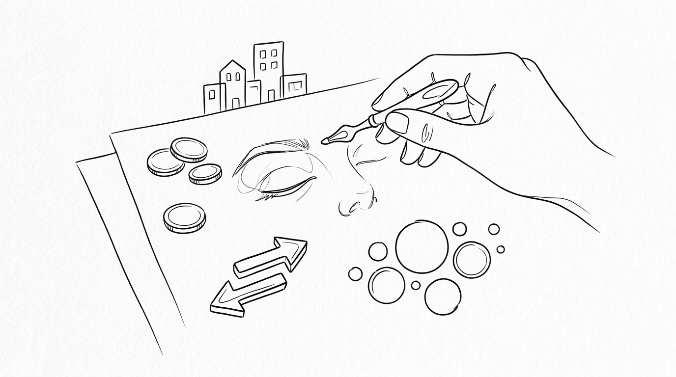 眉毛植毛の費用がクリニックによって異なる理由