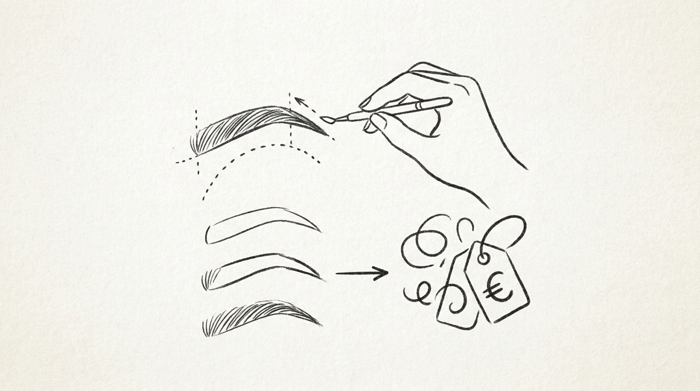 眉毛植毛の費用が30万円から50万円になる理由