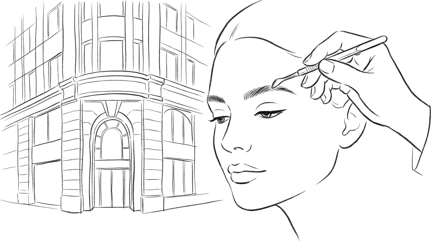 銀座で眉毛植毛を受ける際の具体的なクリニック選び