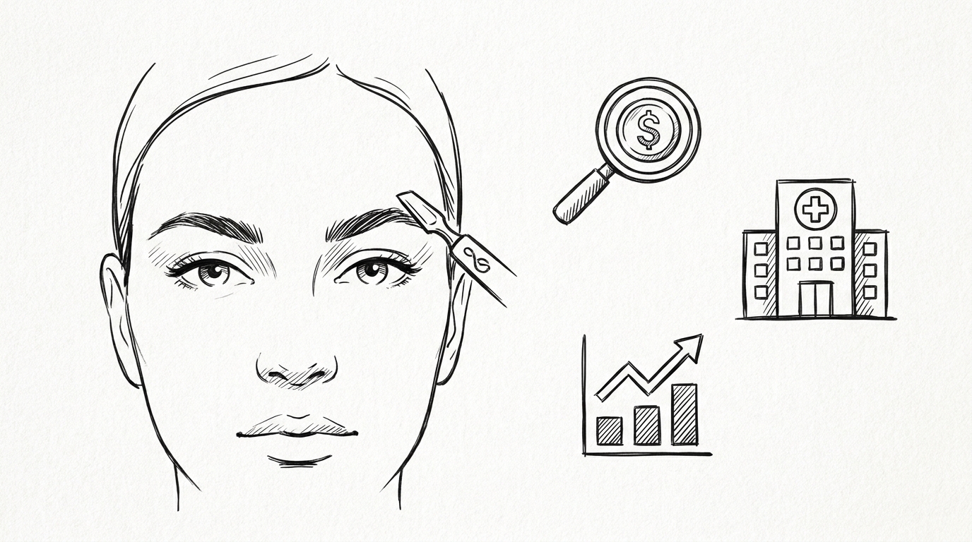 眉毛植毛の費用相場とおすすめクリニック