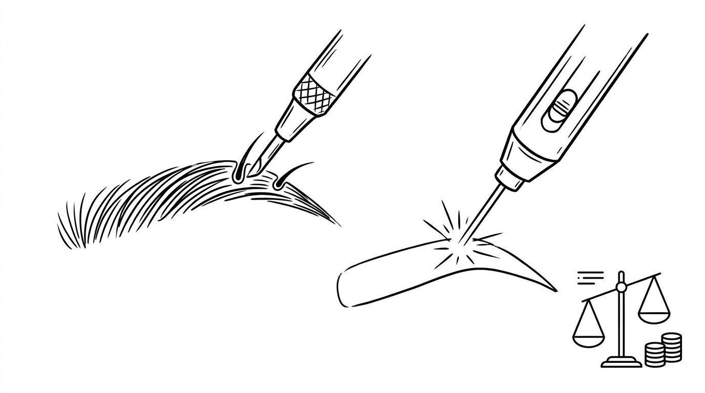 眉毛植毛の費用が30万円〜50万円になる理由