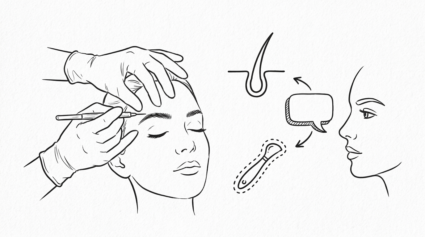 眉毛植毛とは異なる施術を選ぶ理由