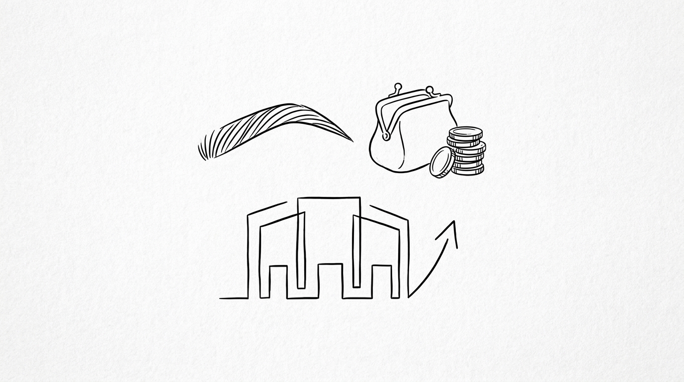 眉毛植毛の費用が決まる仕組み