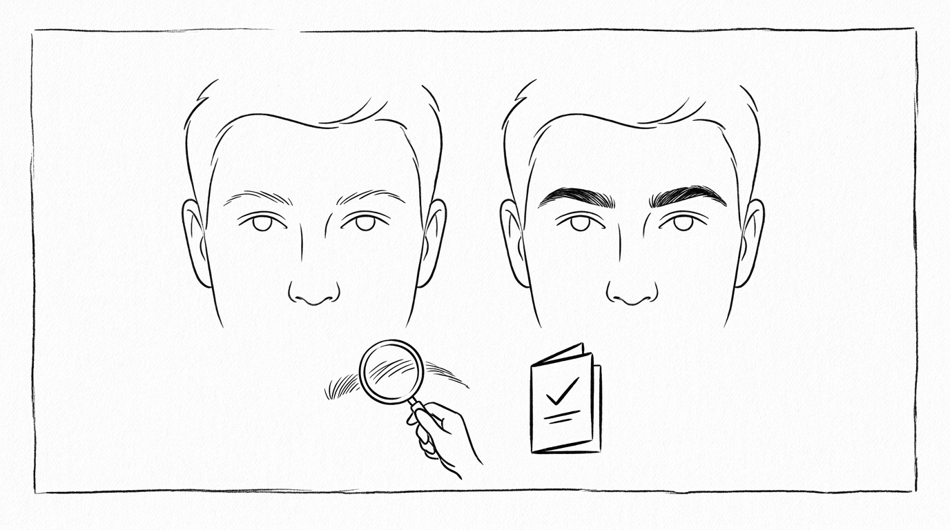 眉毛植毛の費用とおすすめクリニック