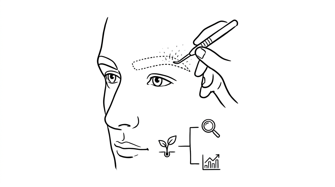 眉毛植毛の費用が決まる要因