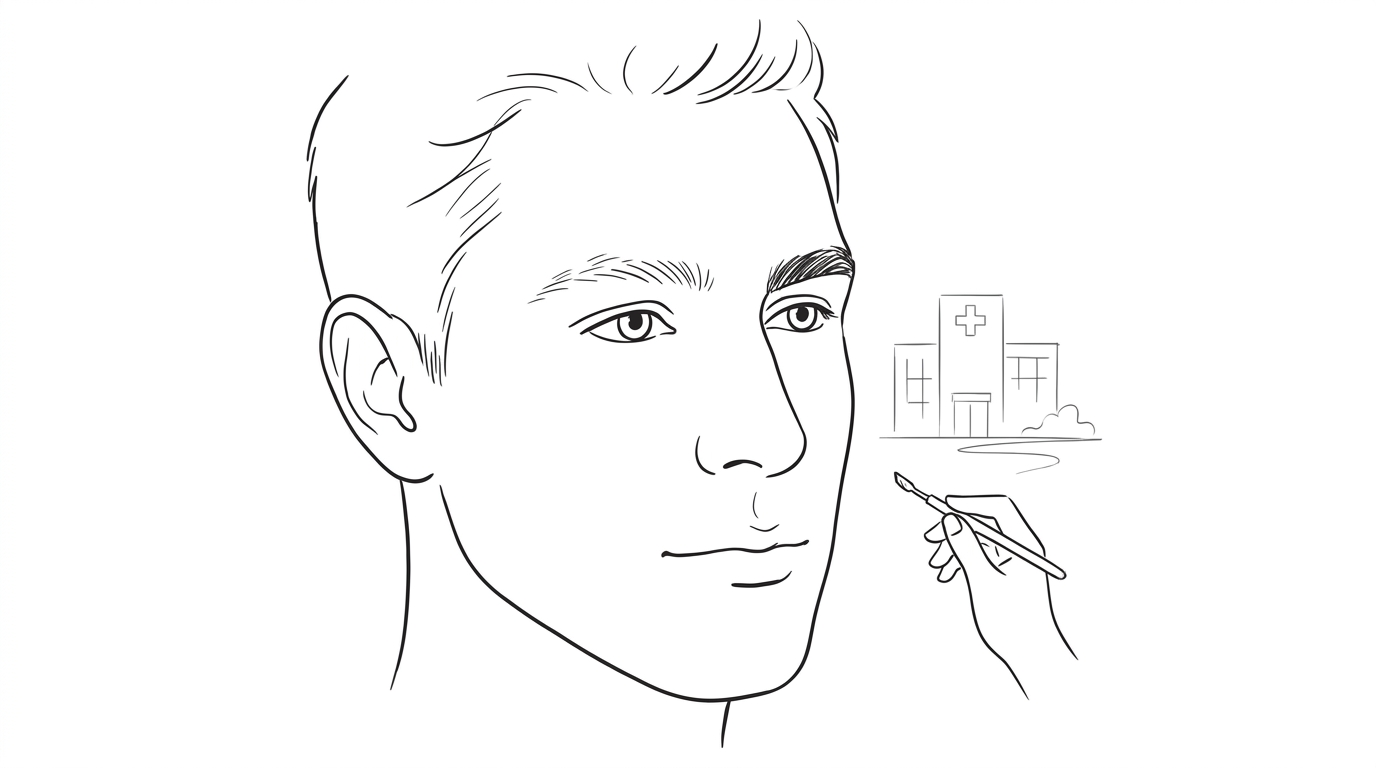 メンズにおすすめの眉毛植毛クリニック