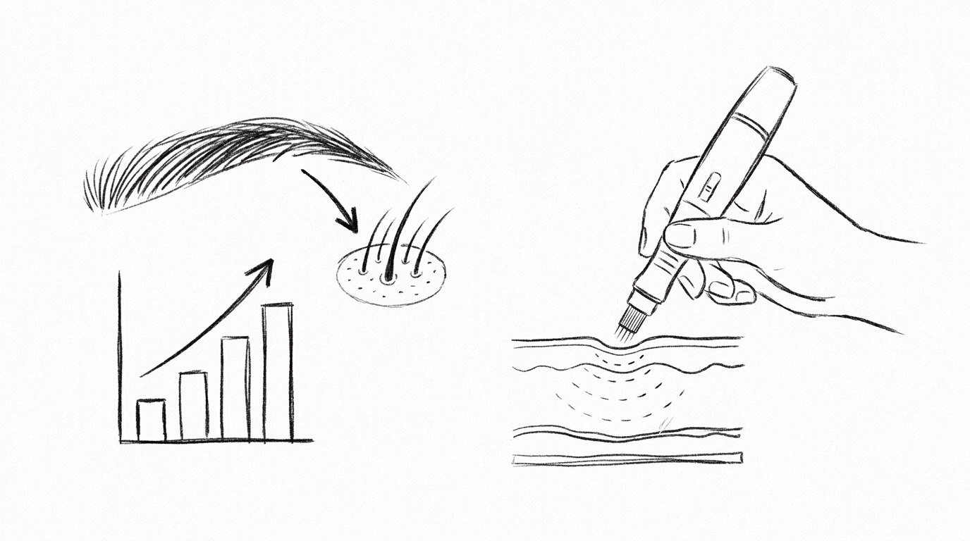 眉毛植毛とポテンツァの基本的な考え方