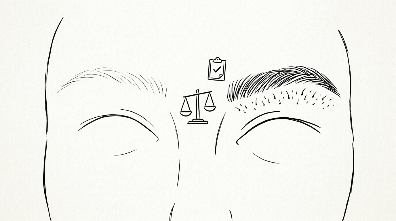 眉毛植毛の費用が大きく異なる理由