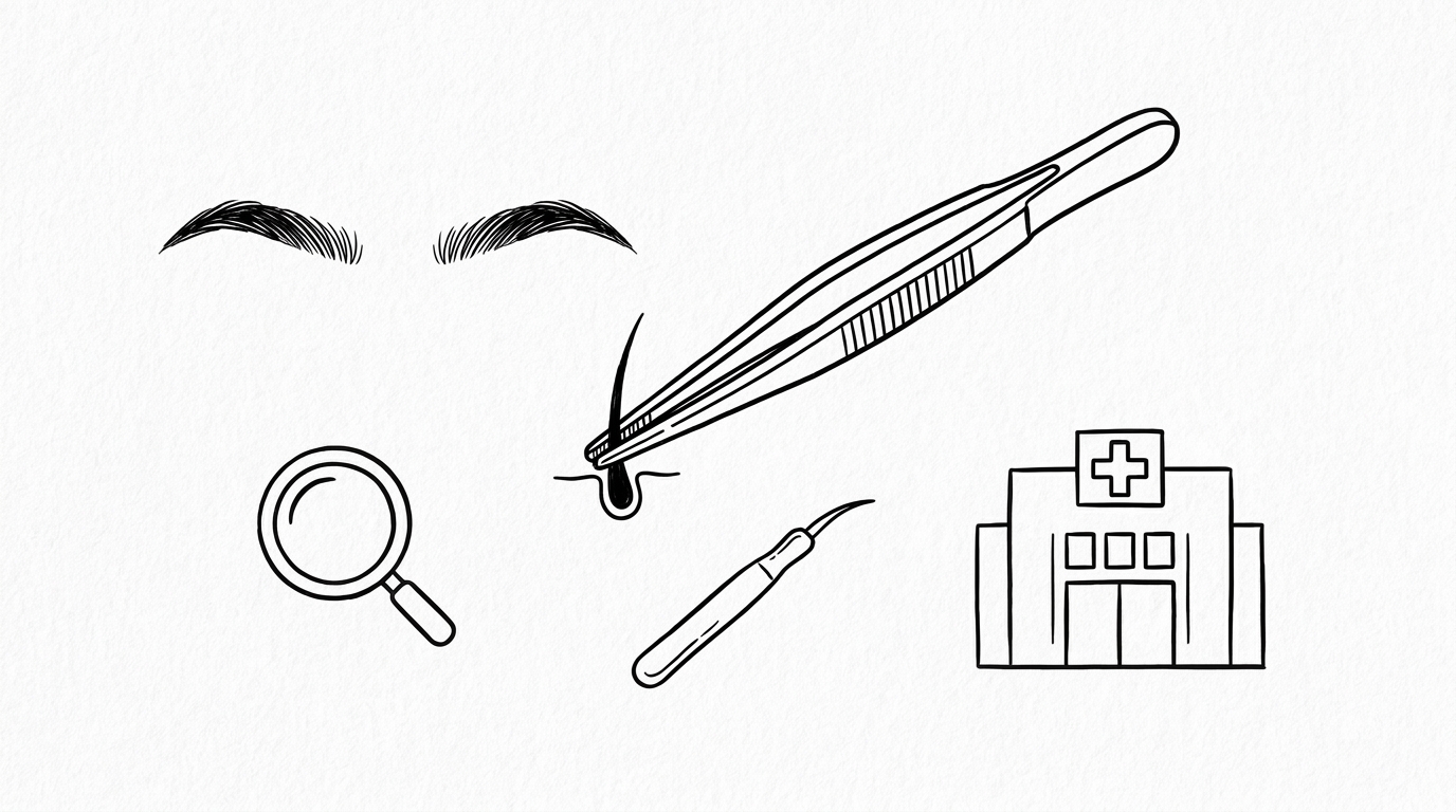 眉毛植毛の費用相場とおすすめクリニック