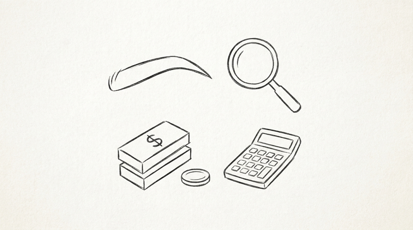 眉毛植毛の費用がクリニックで異なる理由