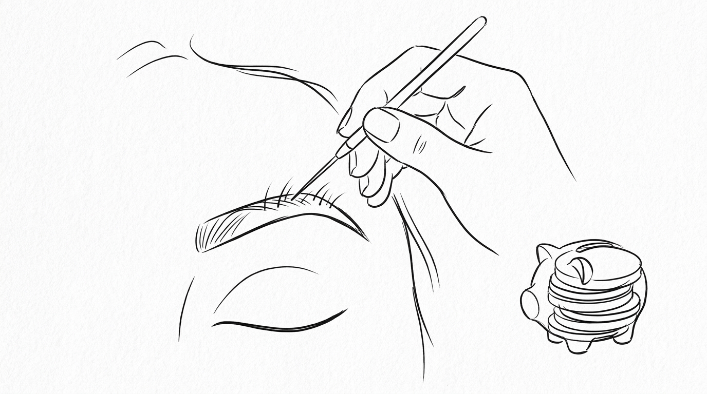 眉毛植毛の費用相場と詳細