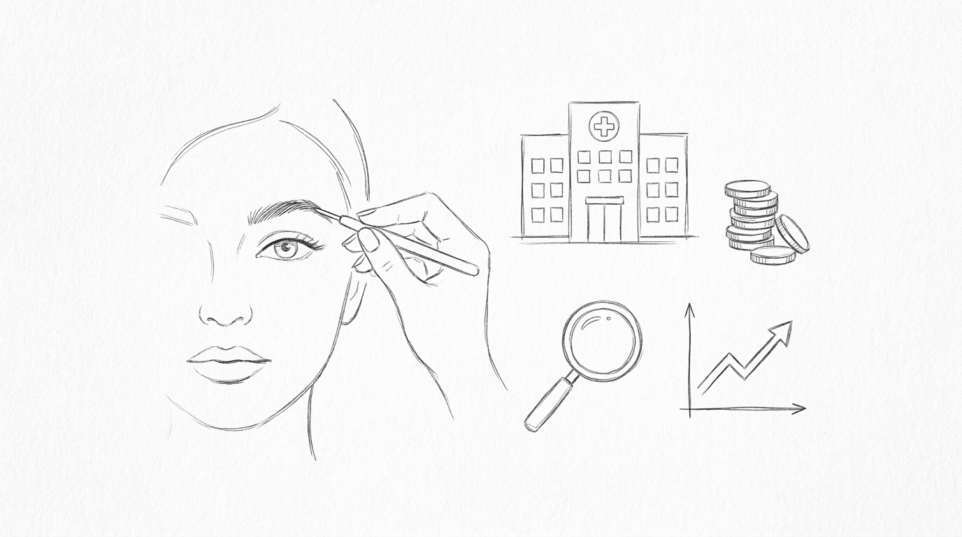 眉毛植毛が30万円〜50万円の費用になる理由