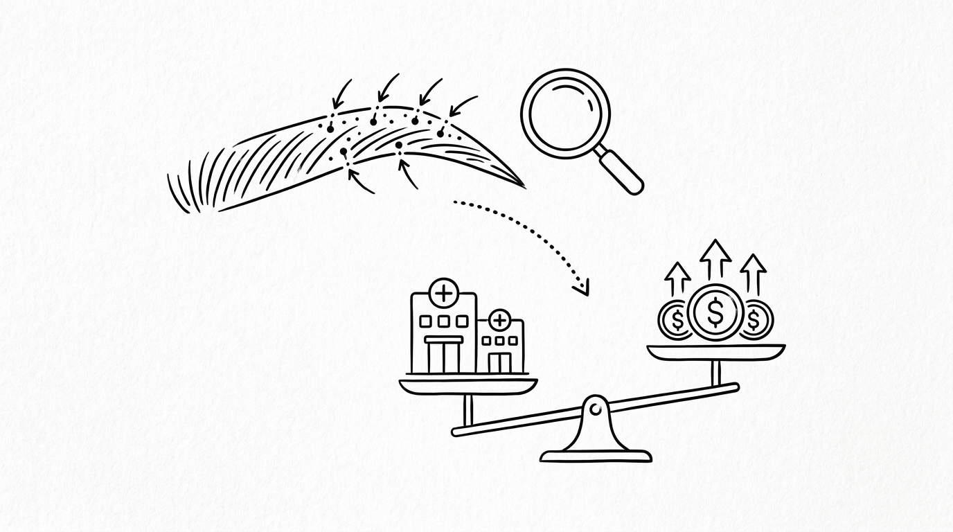 主要クリニックの費用とサービス比較