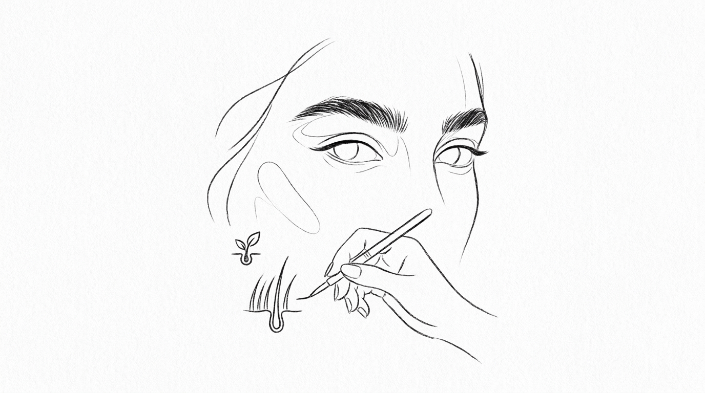 眉毛植毛が他の方法より優れている理由